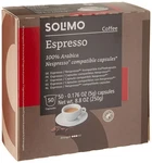 Amazon Brand Solimo Nespresso Medium Roast Pack 2X50 Capsule (100 Caps). Fixed Price $19.99.