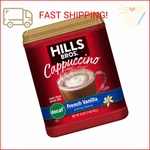 Hills Bros Decaf French Vanilla Cappuccino Mix, Easy To Use, Enjoy Coffeehouse. Fixed Price $8.88.