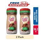 2PK Nestle Coffee Mate Chocolate Creme Sugar Free Powder Creamer, 10.2OZ. Fixed Price $8.39.
