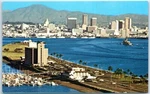 Postcard Sheraton Inn-airport, 1590 Harbor Island Drive, San Diego, California. Fixed Price $8.39.