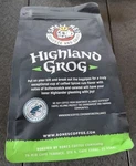 Bones Coffee Company Highland Grog Medium Roast Ground 12 Oz. Fixed Price $13.00.