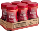 Pack 6 Folger's Classic Roast Ground Coffee 12OZ Jar Bb 02/28. Fixed Price $59.99.