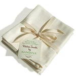 Nandina Bamboo Rayon & Organic Cotton Kitchen Towels Pack Of 3. Fixed Price $27.95.