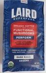 Laird Functional Mushroom Coffee, Perform, Ground, Dark Roast, 12 Oz (340 G). Fixed Price $19.99.