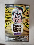 Punk Bunny Light Roast Coffee 10CT K-cup Box Club. Fixed Price $8.99.