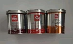 Illy Ground Coffee Classico, Intenso And Brasile 4.4OZ Ea Tin 05/26 3PK. Fixed Price $24.99.