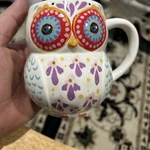 Natural Life Owl Mug Bright Colors Don Forget To Be Awesome Coffee Cup. Fixed Price $14.09.
