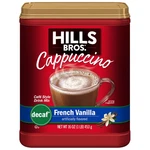 Hills Bros Decaf French Vanilla Cappuccino Coffee Mix, Gluten Free, 16 Ounce. Fixed Price $8.99.
