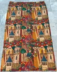 Vintage French Tapestry Goblins Pictorial Medieval Cor Wall Hanging 148X90CM. Fixed Price $315.00.