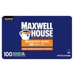 Maxwell House Breakfast Blend Light Roast Cup Coffee Pods, 100 Ct.. Fixed Price $57.63.
