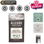 Mexican Whole Bean Coffee - Light Roast With Creamy Chocolate & Pecan. Fixed Price $37.80.
