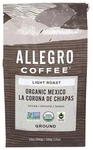 Allegro Coffee Organic Mexico Light Roast Ground 12 Oz.. Fixed Price $16.59.