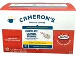 Cameron's Chocolate Caramel Brownie Coffee Keurig Cups 4.33 Oz Camerons. Fixed Price $12.34.