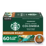 Starbucks Kcup Pods, Medium Roast Coffee, Colombia, 100% Arabica, 6 Bo.... Fixed Price $71.05.