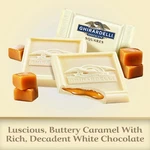 Ghirardelli White Chocolate Caramel Center Square Wrapped Bulk Bag Value Price!!. Fixed Price $27.00.