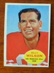 1960 Topps Football #117 Billy Wilson San Francisco 49ERS Nm A-2700. Fixed Price $15.29.