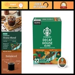 Medium Roast Decaf Coffee Pods For Keurig, Hot/iced, 22 Count, House Blend. Fixed Price $37.99.