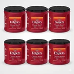 Folgers Classic Ground Coffee, Medium Roast, Oz, Pack (6X25.9). Fixed Price $94.80.