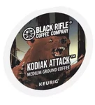Black Rifle Coffee Company Kodiak Attack Medium Roast Keurig K-cup. Fixed Price $31.98.