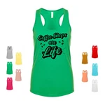 Coffee Shops Are Life Caffeine Addict Culture Morning Routine Women's Tank. Fixed Price $20.99.