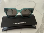Karl Lagerfeld KL6124S Green Gradient Cat Eye Sunglasses 55-17-145. Fixed Price $39.99.
