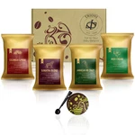 Coffee Packets 4 - Irish Cream, Jamaican Me Crazy, Colombian, & Sumatra. Fixed Price $16.97.