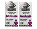 2X Garden Of Life Feminine Ph Daily Care Probiotic 40 Billion Cfu 30 Caps 04/26+. Fixed Price $199.98.