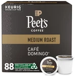 Peets Cafe Domingo Medium Roast Coffee 88 Cup Pod Pack 4 22 Count Each. Fixed Price $81.89.