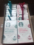 (16) Starbucks Peppermint & Double Chocolate Hot Cocoa Oz Packets Limited Ed.. Fixed Price $49.99.