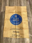 Swiss Water Process Decaf Coffee Inc Sack 28" X 39" Columbia. Fixed Price $10.00.