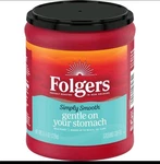 X2 Folgers Simply Smooth Canister Gentle On Stomach Ground Coffee 11.5 Oz. Fixed Price $19.99.