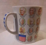 President's Day 1977 Coffee Cup "presidents The Usa". Fixed Price $10.50.