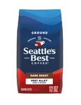Seattle Best Coffee, Post Alley, Dark Roast, Ground 100% Arabica, 12. Fixed Price $7.40.