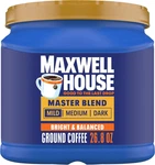 Master Blend Mild Roast Ground Coffee, 26.8 Oz Canister. Fixed Price $22.99.