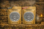 2 Pack Cafe Azteca Dark Roast Whole Bean Ceremonial Coffee Blend Chiapas Mexico. Fixed Price $17.99.