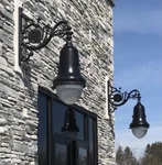 1 Vintage Nyc Street Light For Pole/wall, Antique Led Renaissance Urban. Fixed Price $650.00.