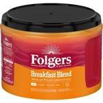 Folgers Breakfast Blend Ground Coffee Mild Roast 22.6 Oz Canister. Fixed Price $16.26.