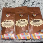 3 Crazy Cups Coffee Ground Pumpkin Spice Decaf Medium Roast 10OZ Bag EXP.2027. Fixed Price $24.00.