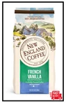 New England French Vanilla Decaffeinated Medium Roast Ground Coffee, 10OZ. Fixed Price $13.65.
