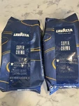 2X Lavazza Super Crema Whole Bean Coffee, Medium Roast 2.2 Lb 1KG Exp 7/30/2026. Fixed Price $46.95.