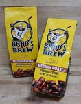 Bags: Boston Bruins "brad's Brew" Medium Roast Ground 100% Arabica Coffee 12OZ. Fixed Price $58.88.