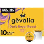 Gevalia Rich Dark Roast Coffee Kcup Pods, 10 Count Single Serve Box. Fixed Price $16.35.