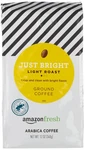 Amazon Fresh, Just Bright Ground Coffee, Light Roast, 12 Ounce (pack 1). Fixed Price $13.99.