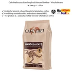 Cafe Frei Australian Almond Flavored Coffee Beans, Arabica And Robusta 1000G. Fixed Price $149.98.