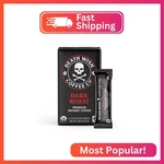 Death Wish Coffee Instant Dark Roast Packets, Bold & Intense Blend Ara. Fixed Price $17.05.
