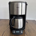 Krups FMF5 10 Cup Black Steel Drip Coffee Maker Programmable Thermal Carafe. Fixed Price $31.97.