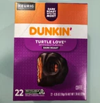 Dunkin' Donuts Coffee Turtle Love Kcups 22CT. Fixed Price $14.49.