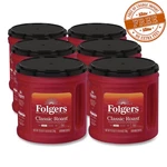 (6 Pack) Folgers Classic Ground Coffee, Medium Roast, 25.9 Oz Canister New. Fixed Price $71.44.