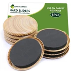 Covercorner Furniture 8 Pcs 3 1/2 Inch Beige Coffee, Coffee+black. Fixed Price $14.76.