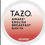 Tazo Awake English Breakfast Black Tea Cup Pods 22 Count For Keurig Brewers. Fixed Price $29.91.
